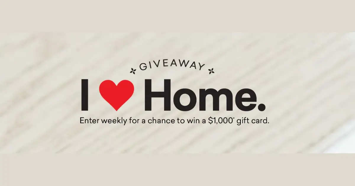 Bassett Furniture I Love Home Sweepstakes