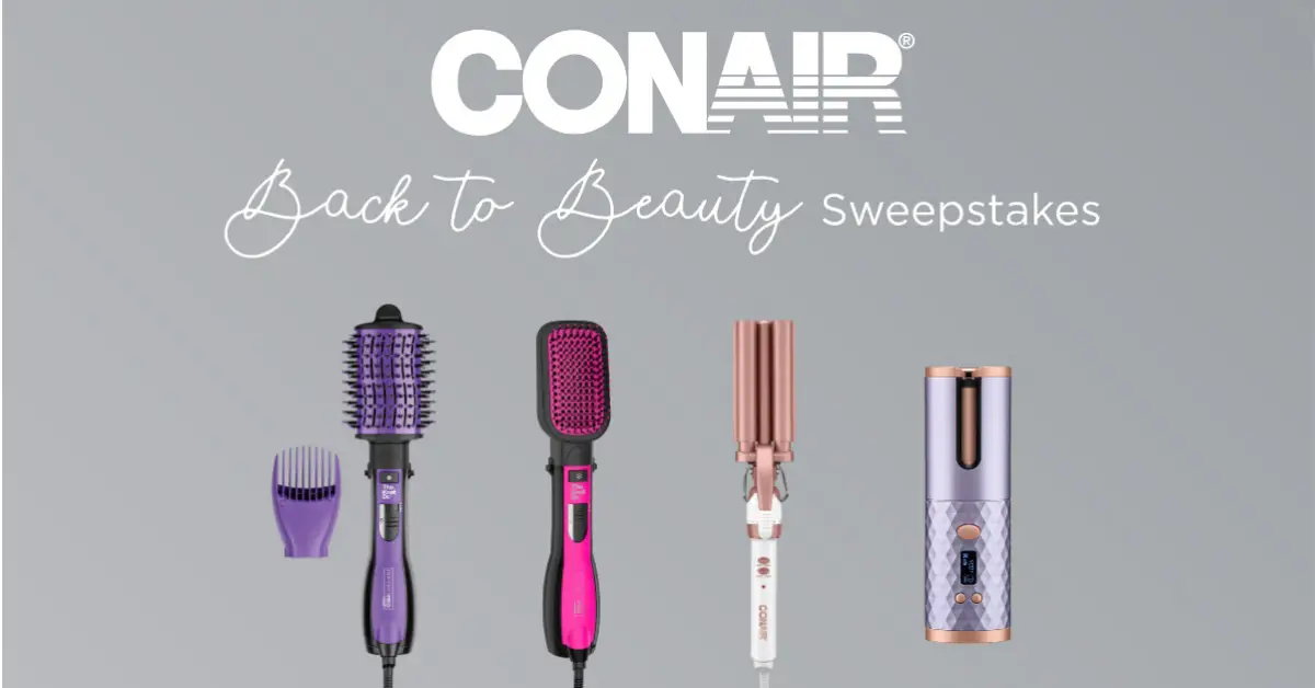 Conair Back to Beauty Sweepstakes and Instant Win Game