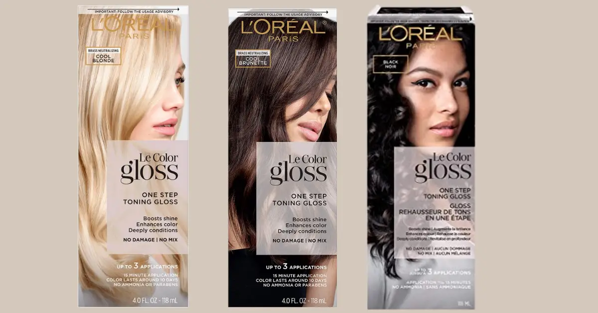 FREE LOreal Paris Le Color Gloss In Shower Toning Gloss Sample