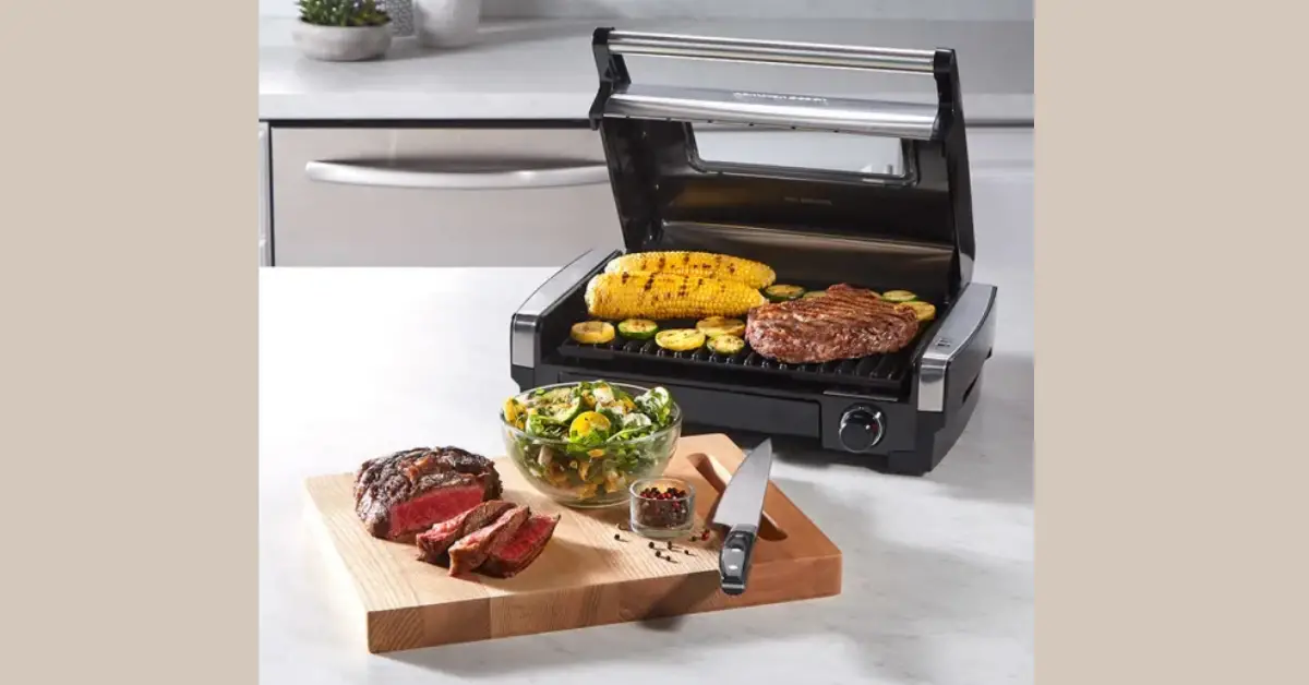 Hamilton Beach Searing Grill with Lid Window Giveaway