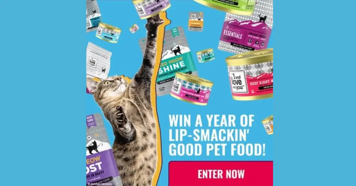 I and love and you Pet Food for a Year Sweepstakes
