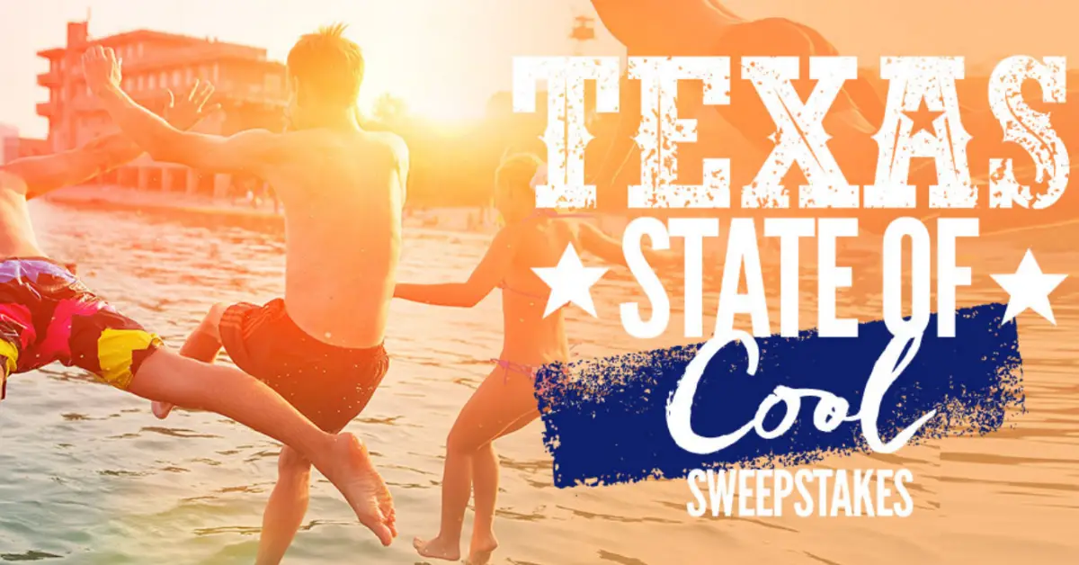 Ozarka Brand Texas State of Cool Sweepstakes and Instant Win Game