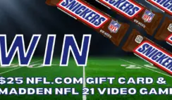 Snickers NFL Giveaway