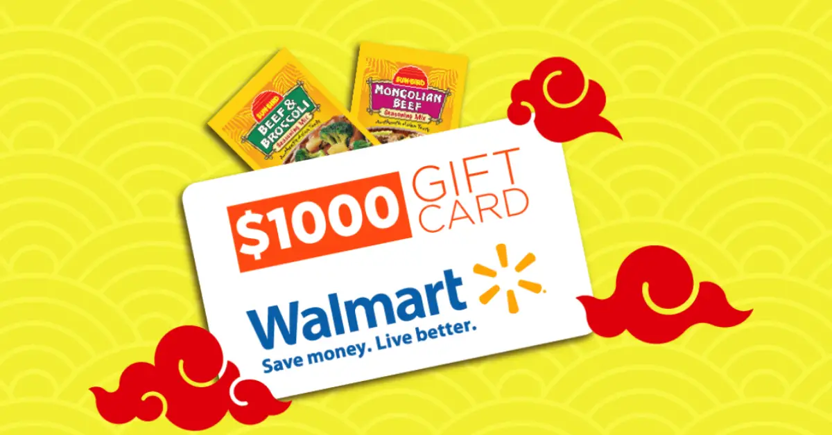 Sunbird Seasonings $1K Walmart Gift Card Giveaway