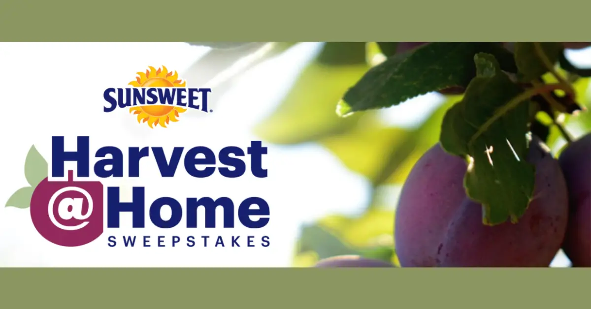 Sunsweet Harvest Home Sweepstakes
