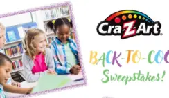 The CraZArt Back to School Sweepstakes