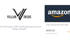 $500 Amazon Gift Card Giveaway