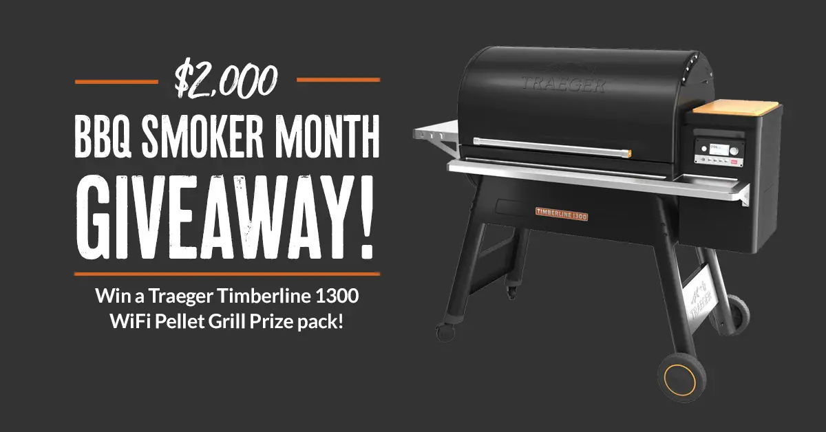 BBQ Smoker Month Traeger Giveaway