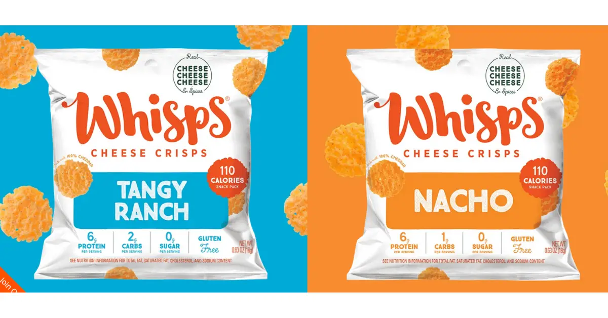 FREE Whisps Cheese Crisps Samples