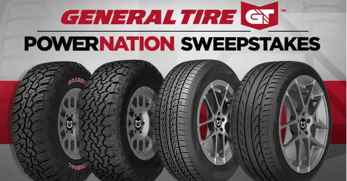 General Tire POWERNATION Sweepstakes