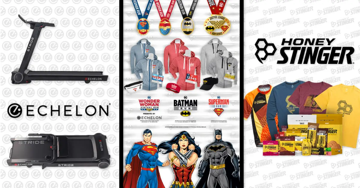 Justice League Virtual Run Challenge Sweepstakes