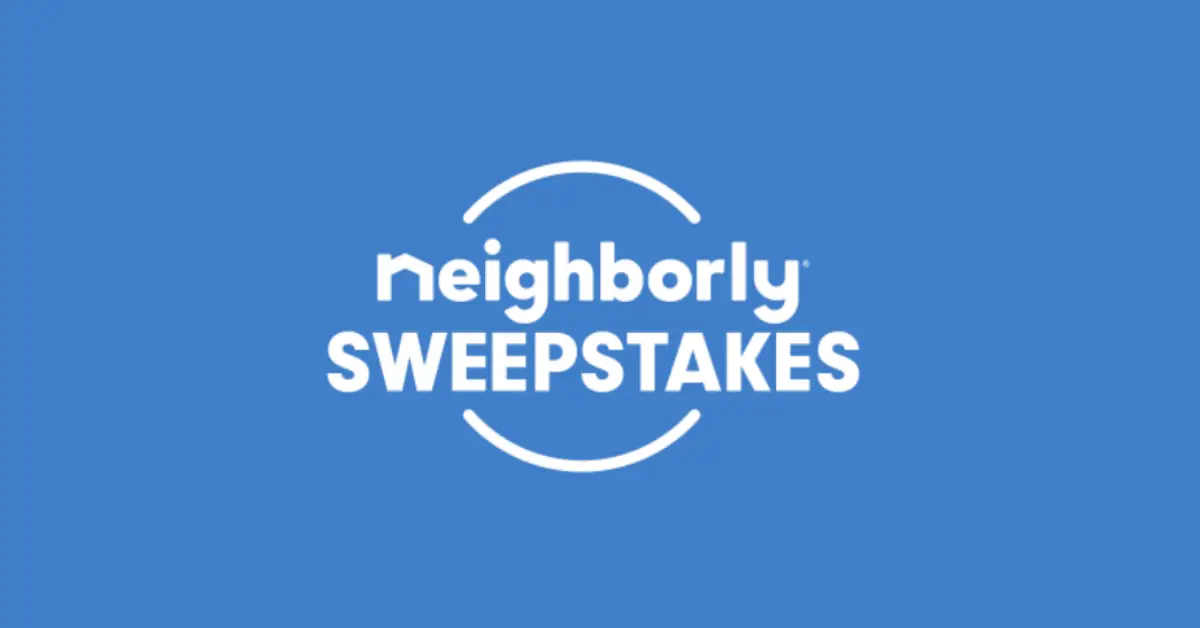 Neighborly App Sweepstakes and Instant Win Game