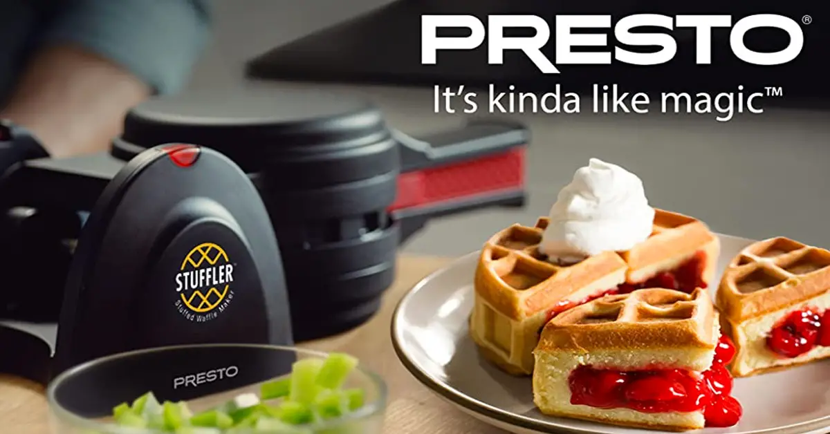 Presto Stuffler Stuffed Waffle Maker Giveaway