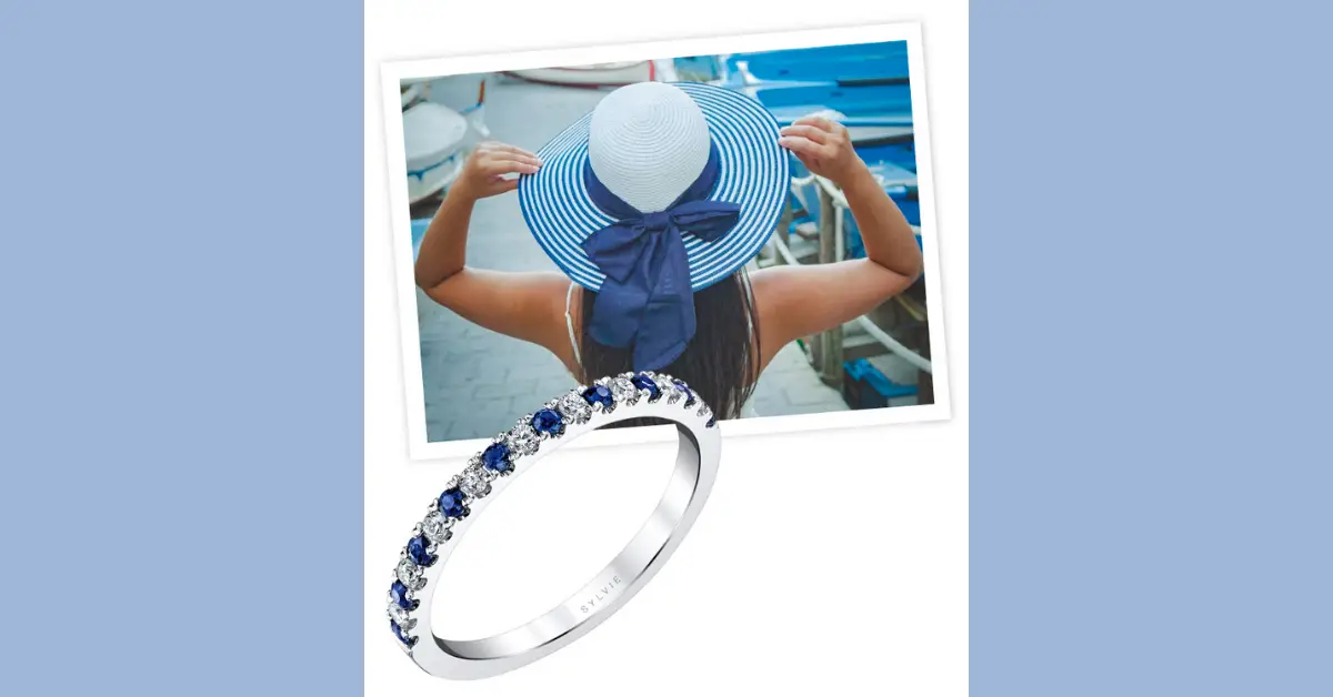 Sylvie Collection Something Blue Sapphire Band Giveaway