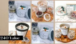 The Calming Oasis Crystal Candle Giveaway