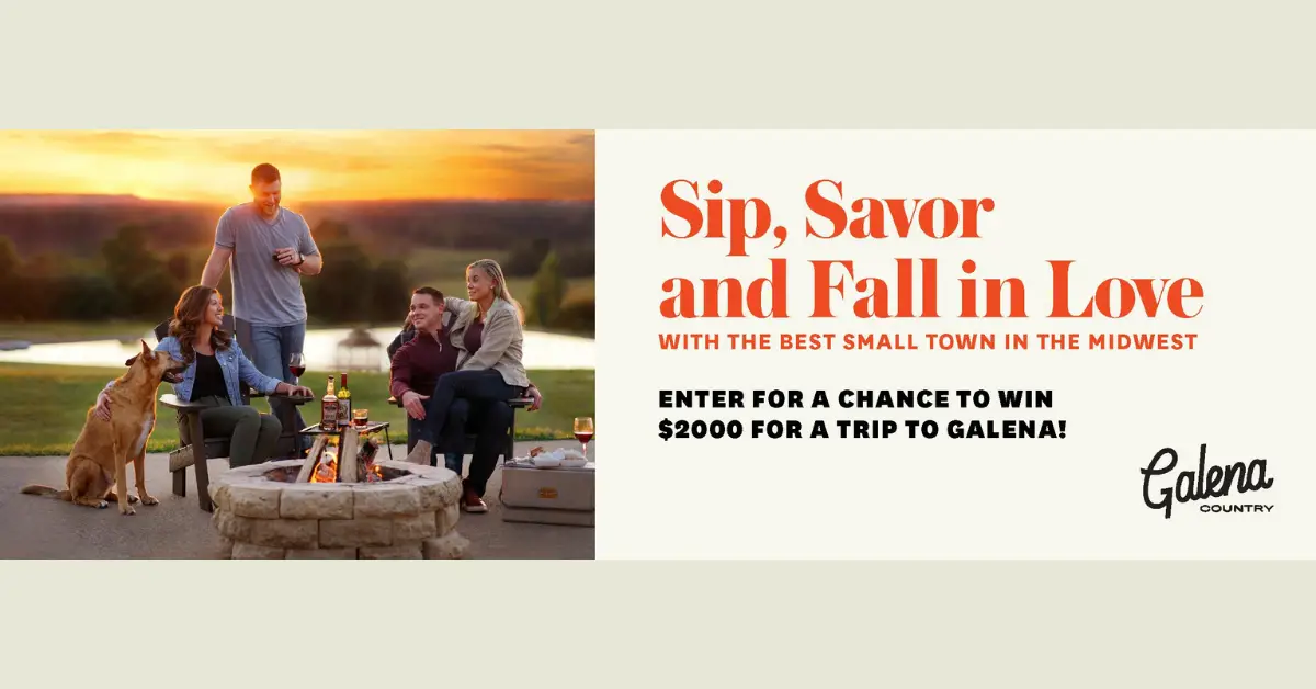 The Getaway In Galena Sweepstakes