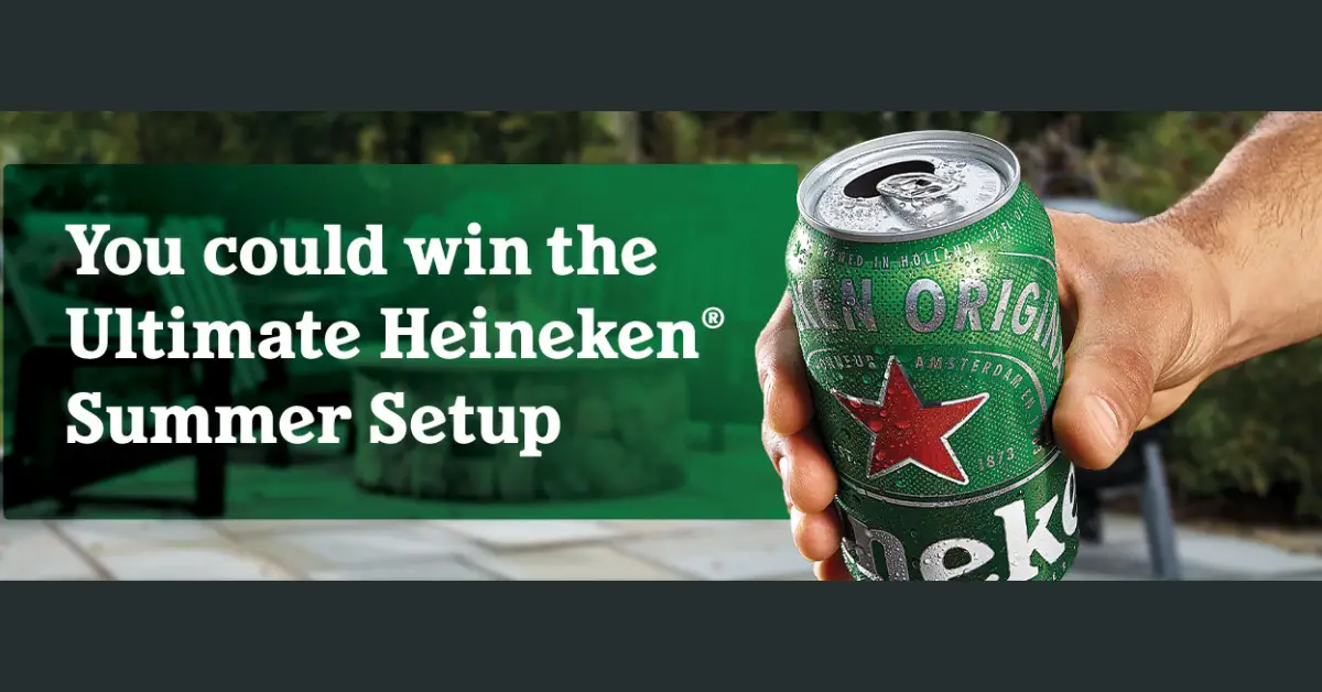 The Heineken Summer of Can Sweepstakes and Instant Win Game