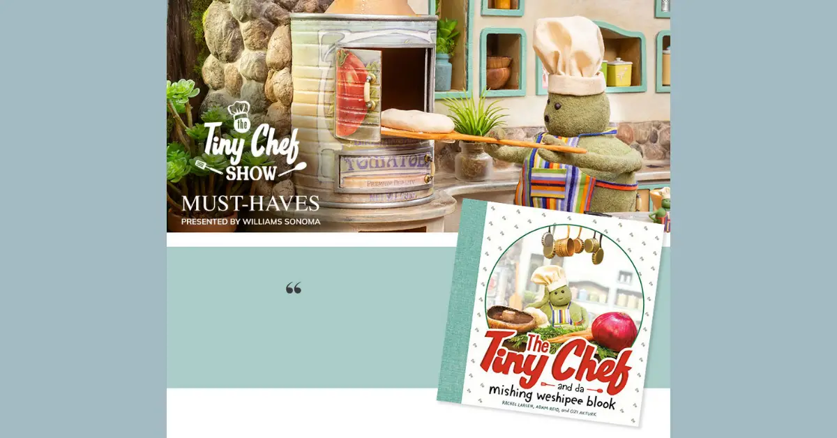 2021 Williams Sonoma x The Tiny Chef Must Haves Giveaway