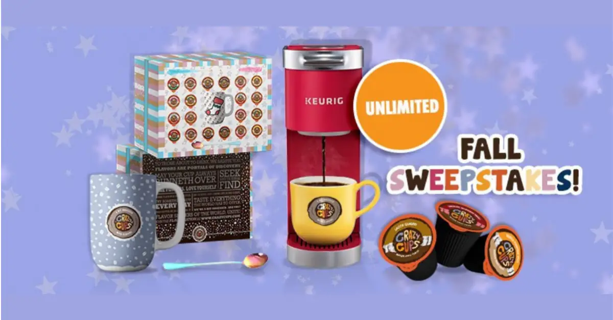 Crazy Cups Ultimate Fall Sweepstakes