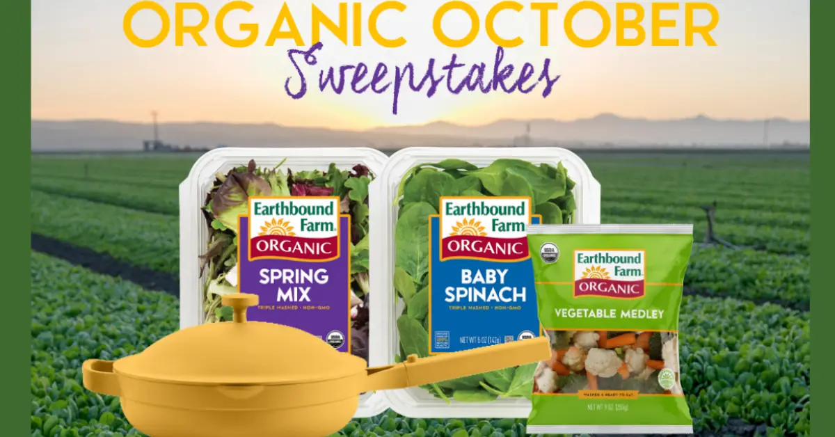 Earthbound Farm Organic October Sweepstakes