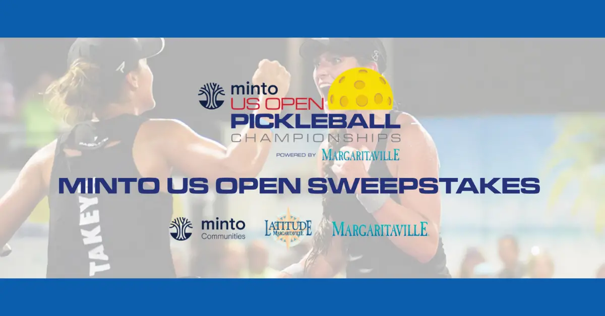 Minto US Open Pickleball Sweepstakes and Instant Win Game