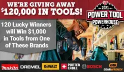 POWER TOOL POWERHOUSE SWEEPSTAKES