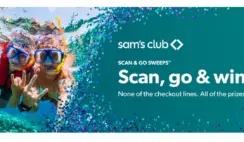 Sams Club Scan and Go Sweepstakes