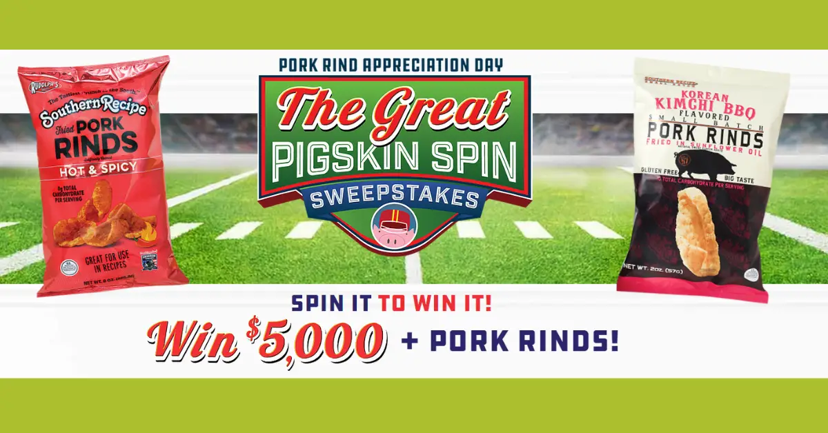 The Great Pigskin Spin Sweepstakes