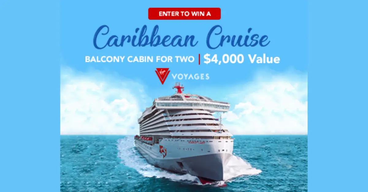 Virgin Voyages Caribbean Cruise Giveaway
