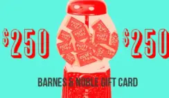 $250 Barnes and Noble Gift Card Giveaway