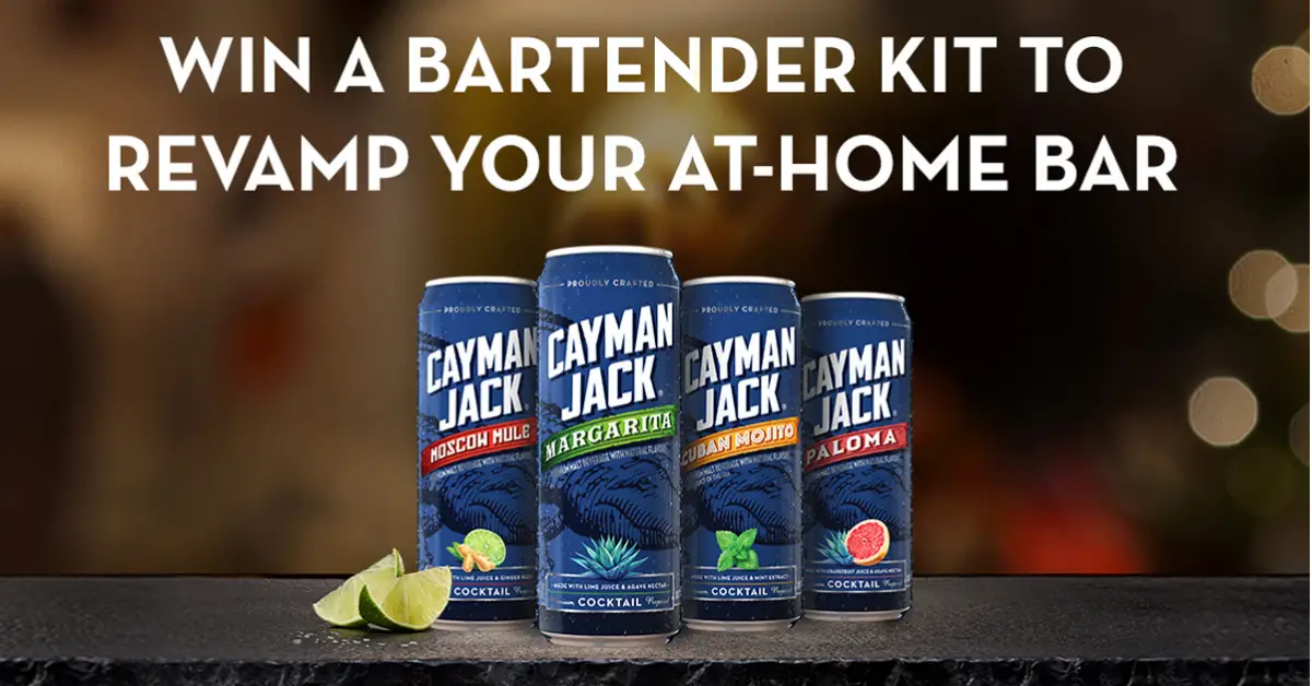 Cayman Jack Put a Twist on Tradition Sweepstakes