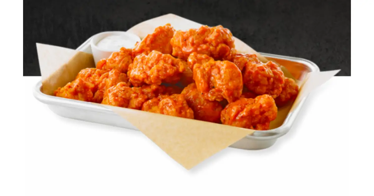 FREE 10 Piece Boneless Wings for New Buffalo Wild Wings Members
