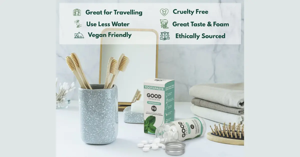 FREE Good Organics Toothpaste Tablets Sample