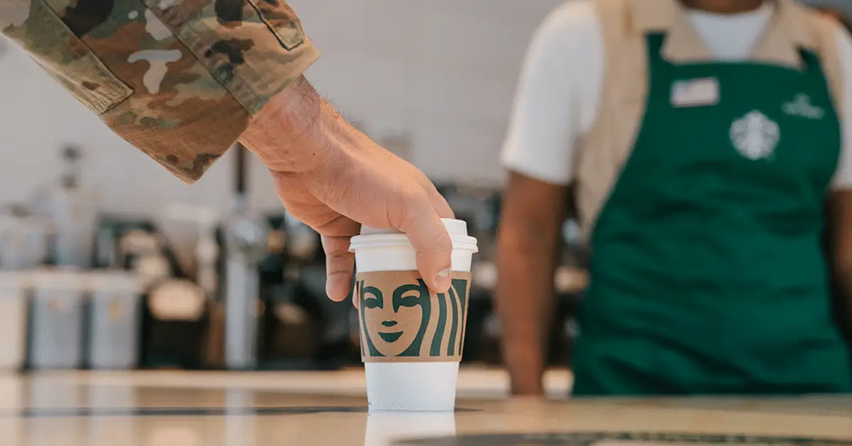 FREE Starbucks Coffee for Veterans Service Members and Military Spouses