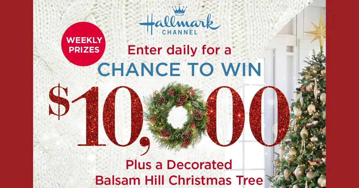 Hallmark Channels Holiday Home Decoration Sweepstakes