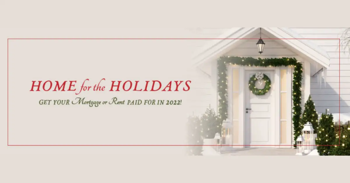 Home for the Holidays 2021 Sweepstakes