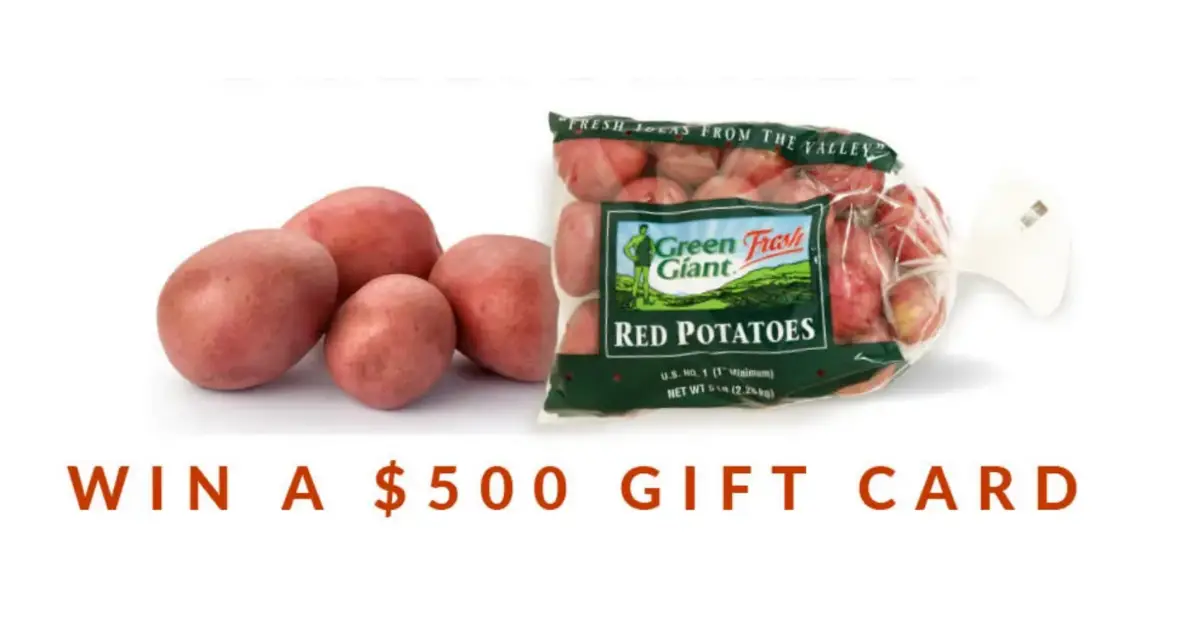 Home for the Holidays Sweepstakes with Green Giant Fresh Potatoes