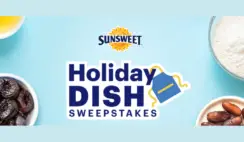 Sunsweet Holiday Dish Sweepstakes