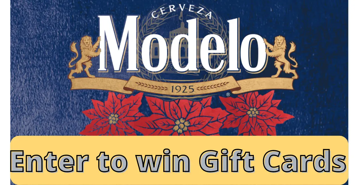 The Modelo Holiday 2021 Instant Win Game and Sweepstakes