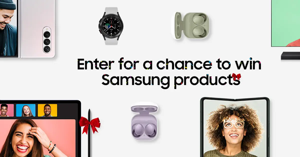 The Samsung Products Sweepstakes