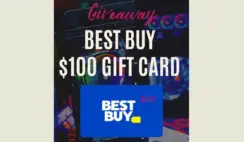 Best Buy $100 Gift Card Giveaway