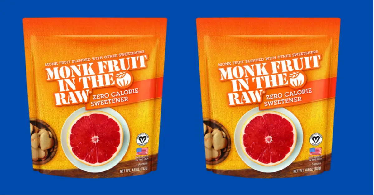 FREE In The Raw Monk Fruit Sweetener Sample