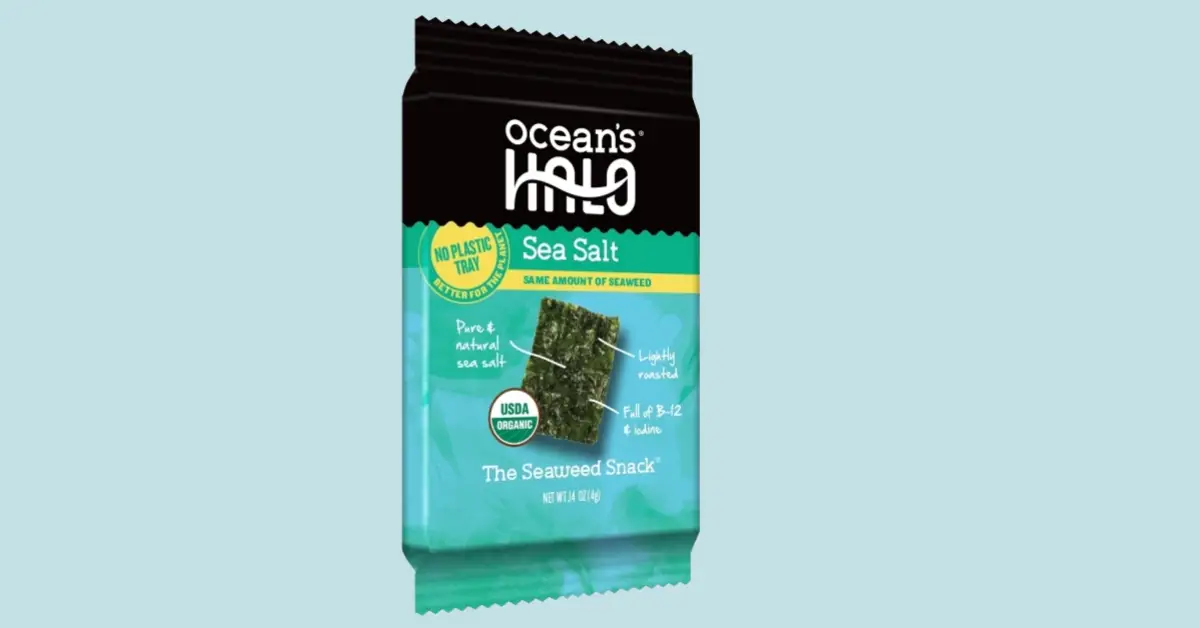 FREE Oceans Halo Trayless Sea Salt Seaweed Snack