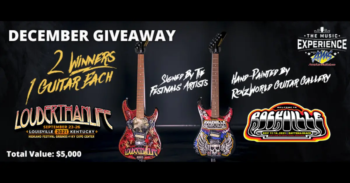 Festival Graphic Guitars Giveaway