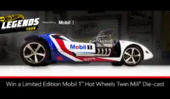 Mobil 1 Limited Edition Hot Wheels Diecast Sweepstakes