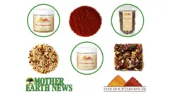 Mother Earth News Fire Mountain Spices Giveaway