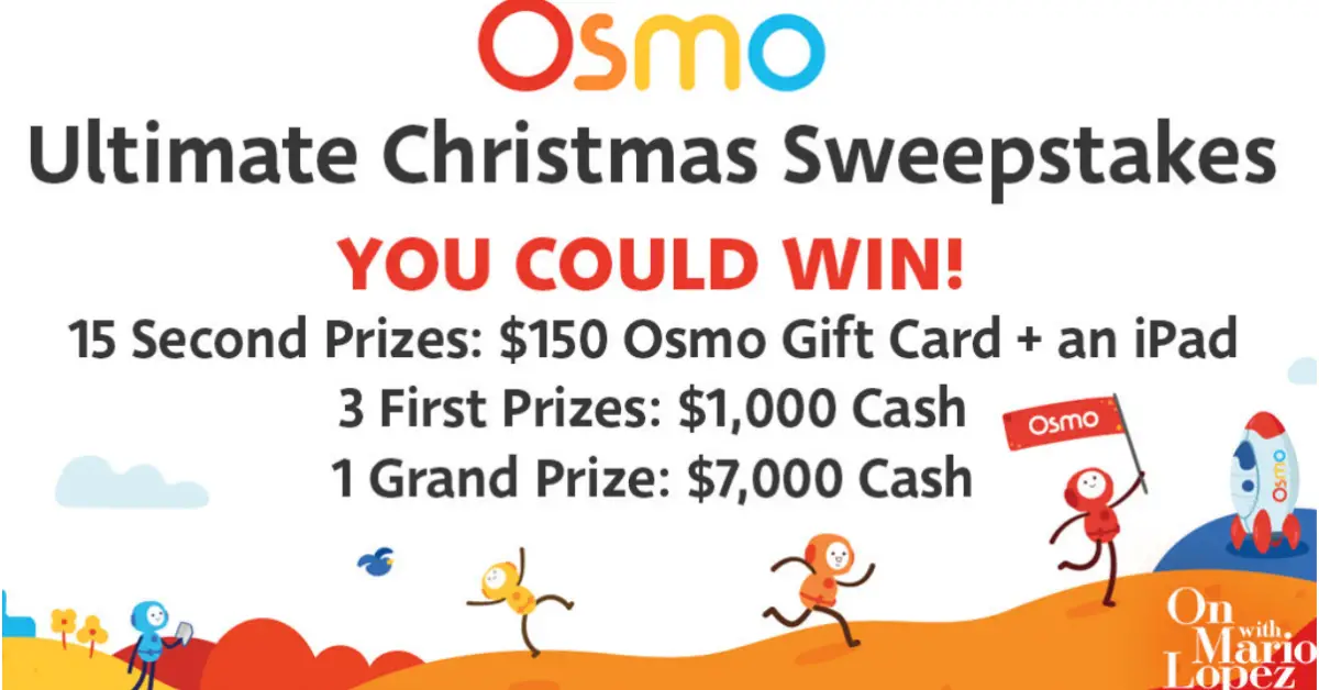 On with Mario Lopezs Osmo Ultimate Christmas Sweepstakes