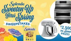 Splenda Sweeten Up Your Spring Sweepstakes