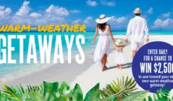 The 2022 Warm Weather Getaways Sweepstakes