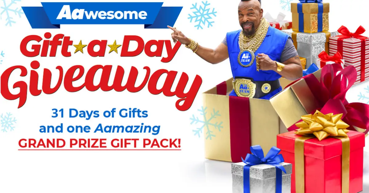 The Aarons Gift A Day Giveaway Sweepstakes
